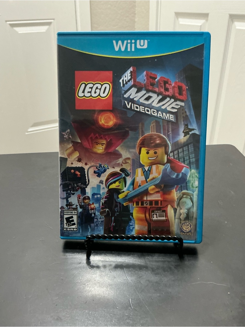 Lego Wii U Game with Blue Case and Multicolor Cover Art